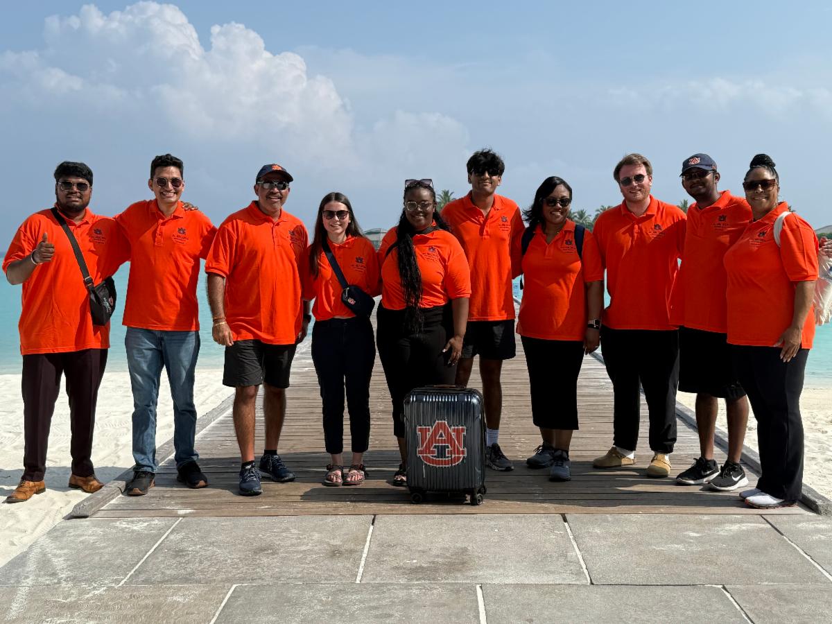 Pharmacy students, Dr. Muralikrishnan Dhanasekaran, Dr. Elizabeth Quansah, Dr. Chippewa Thomas