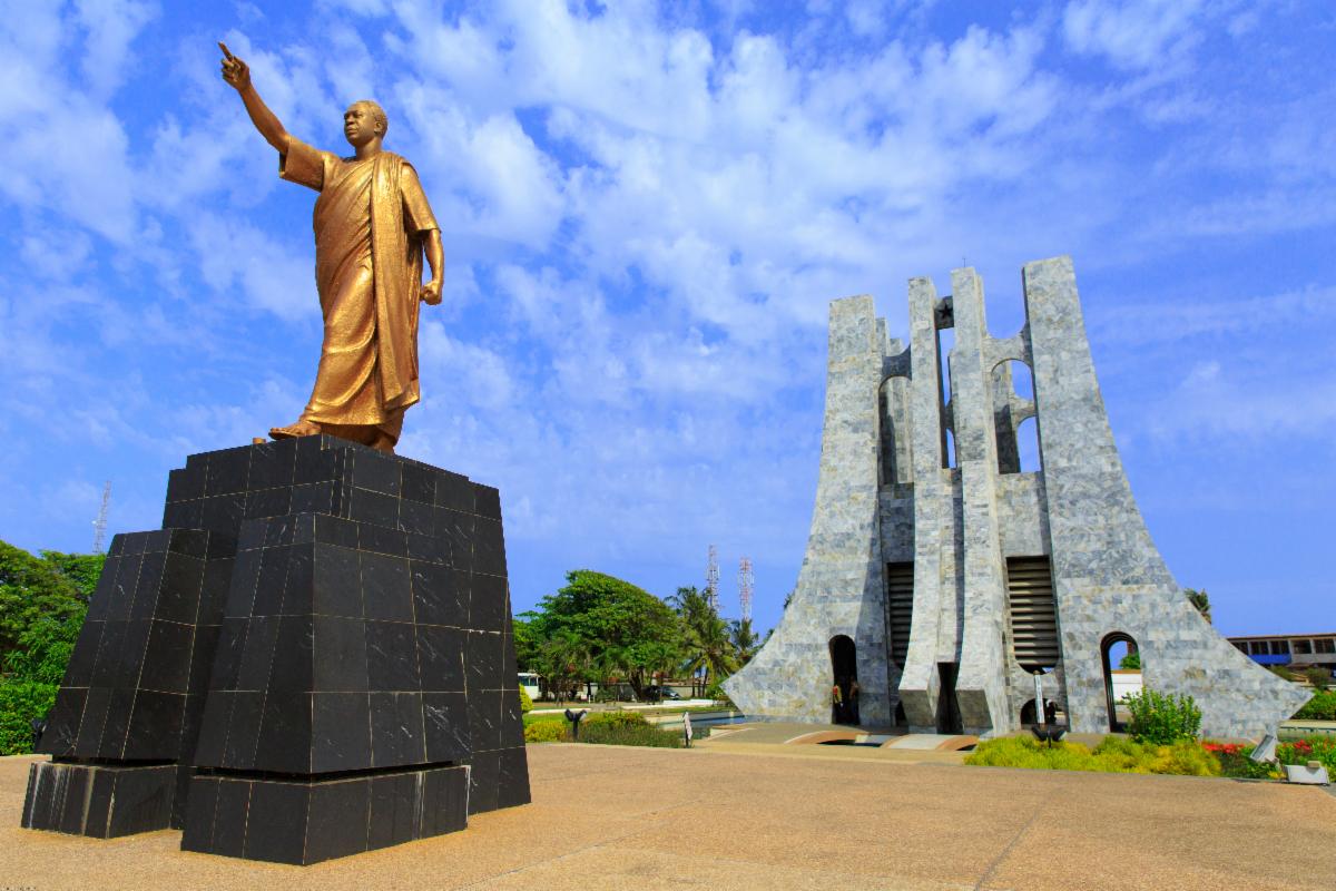 Accra, Ghana sculpture and landmark