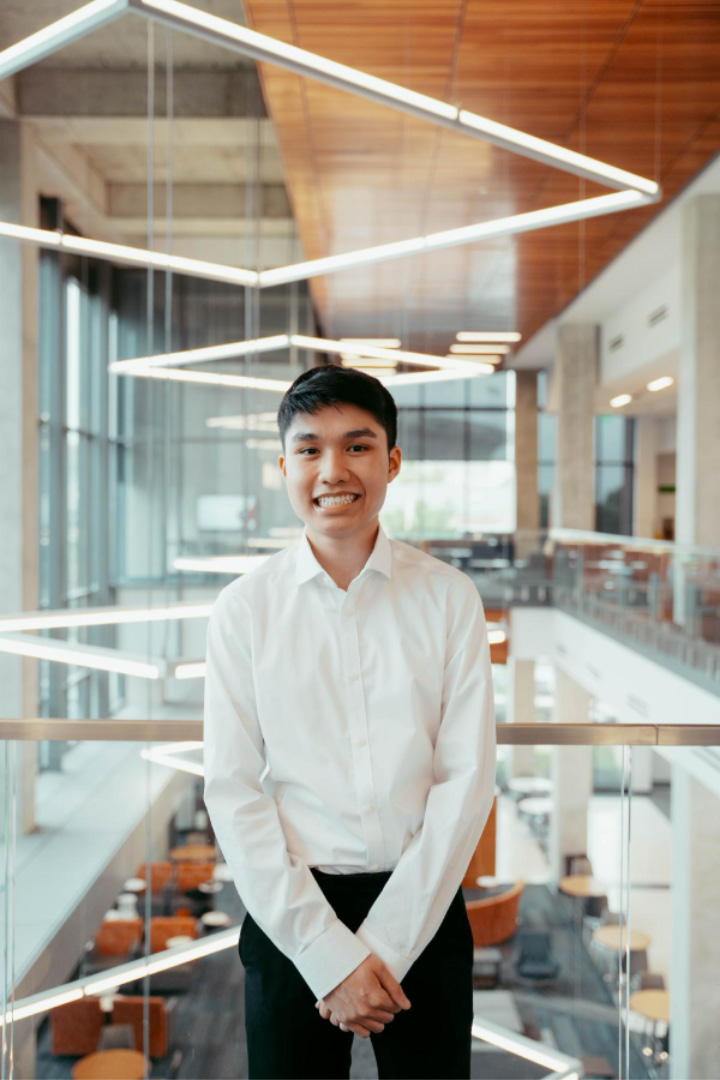 Ryan Ho, biomedical sciences, pre-pharmacy