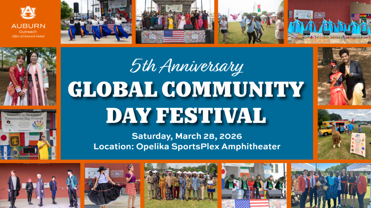 5th annual Global Community Day Festival postcard