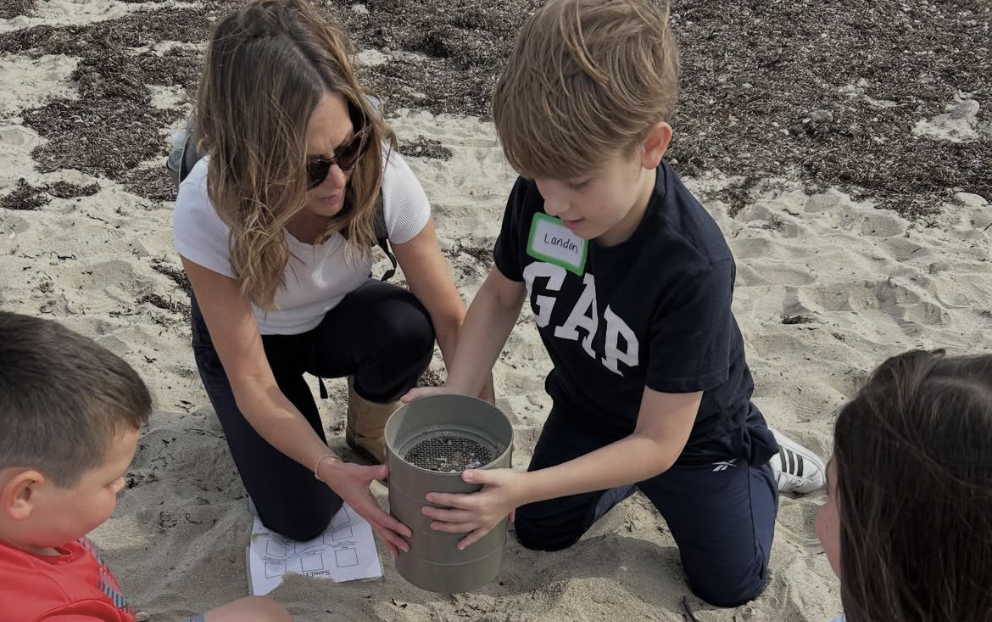 Ms.Rego sand sifting