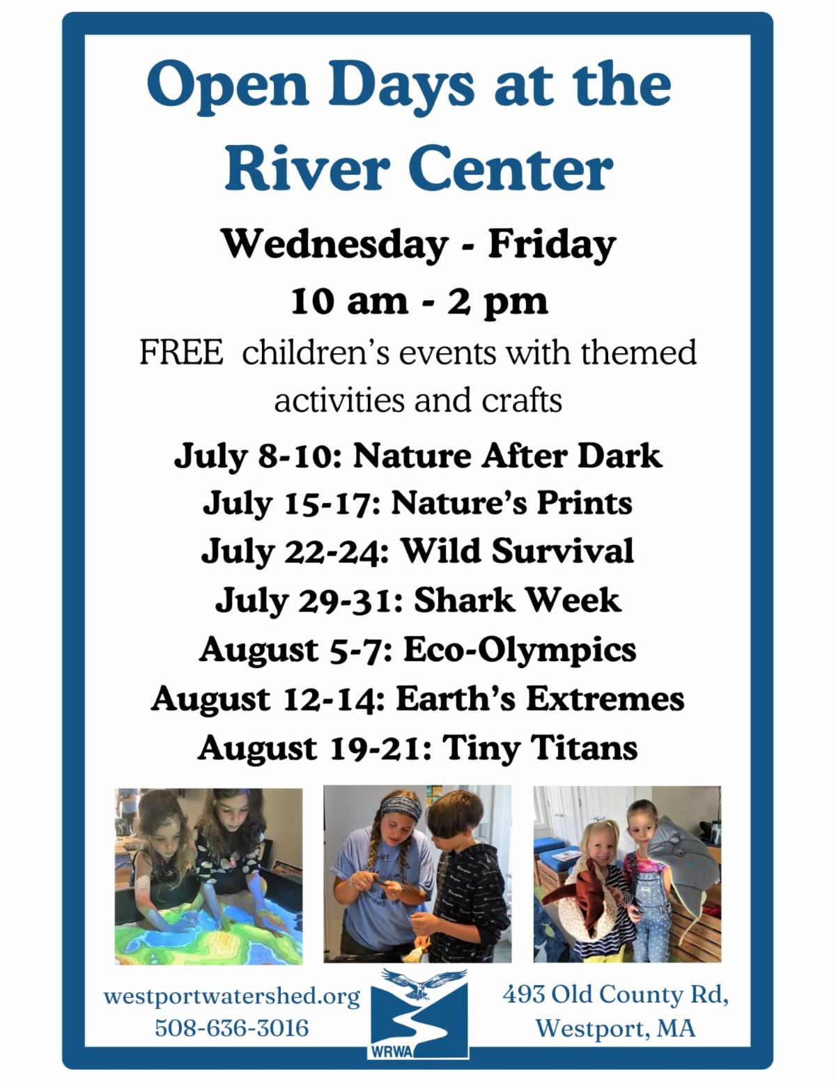 Open Days Summer 26