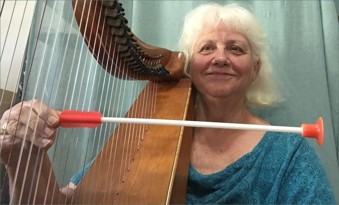 Sylvia with arrow