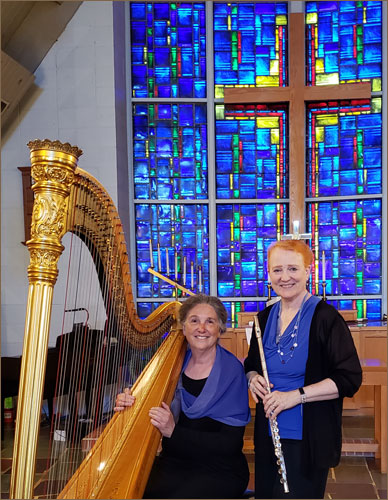 Duo Dolce harp and flute