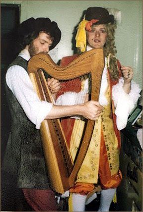 Jackson in costume