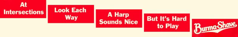 Burma-Shave-Harp