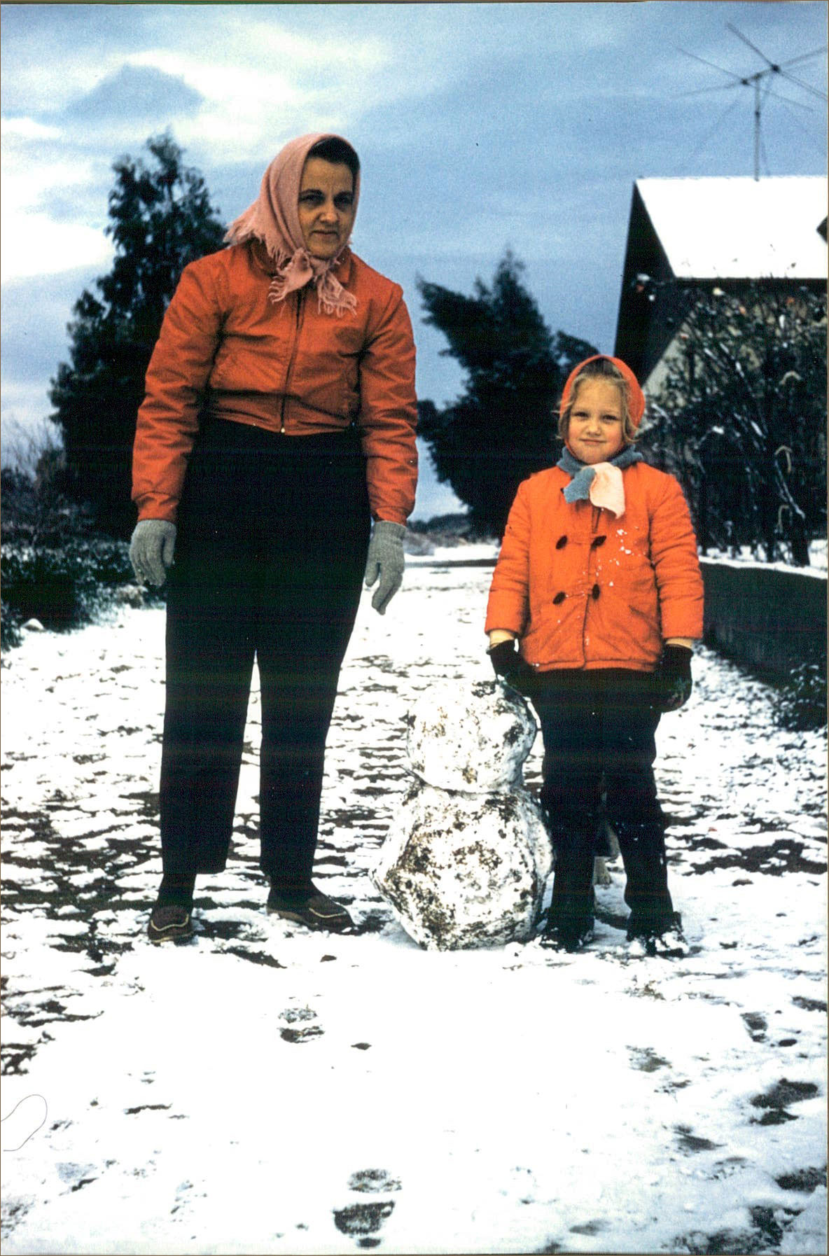 Sylvia and her mother