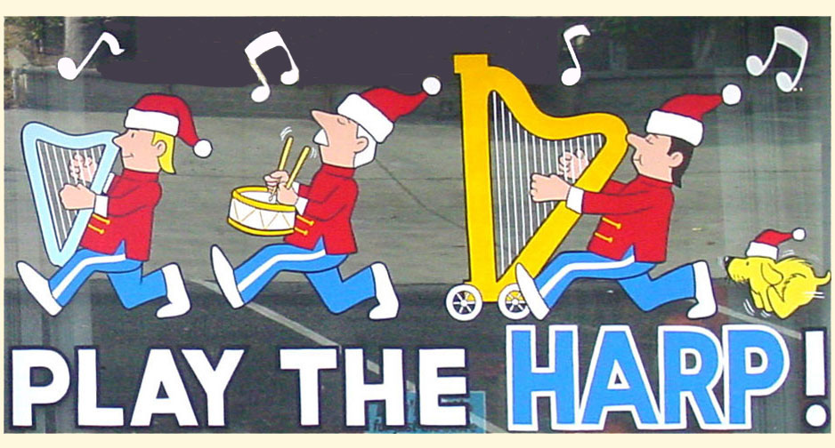 Play the Harp window