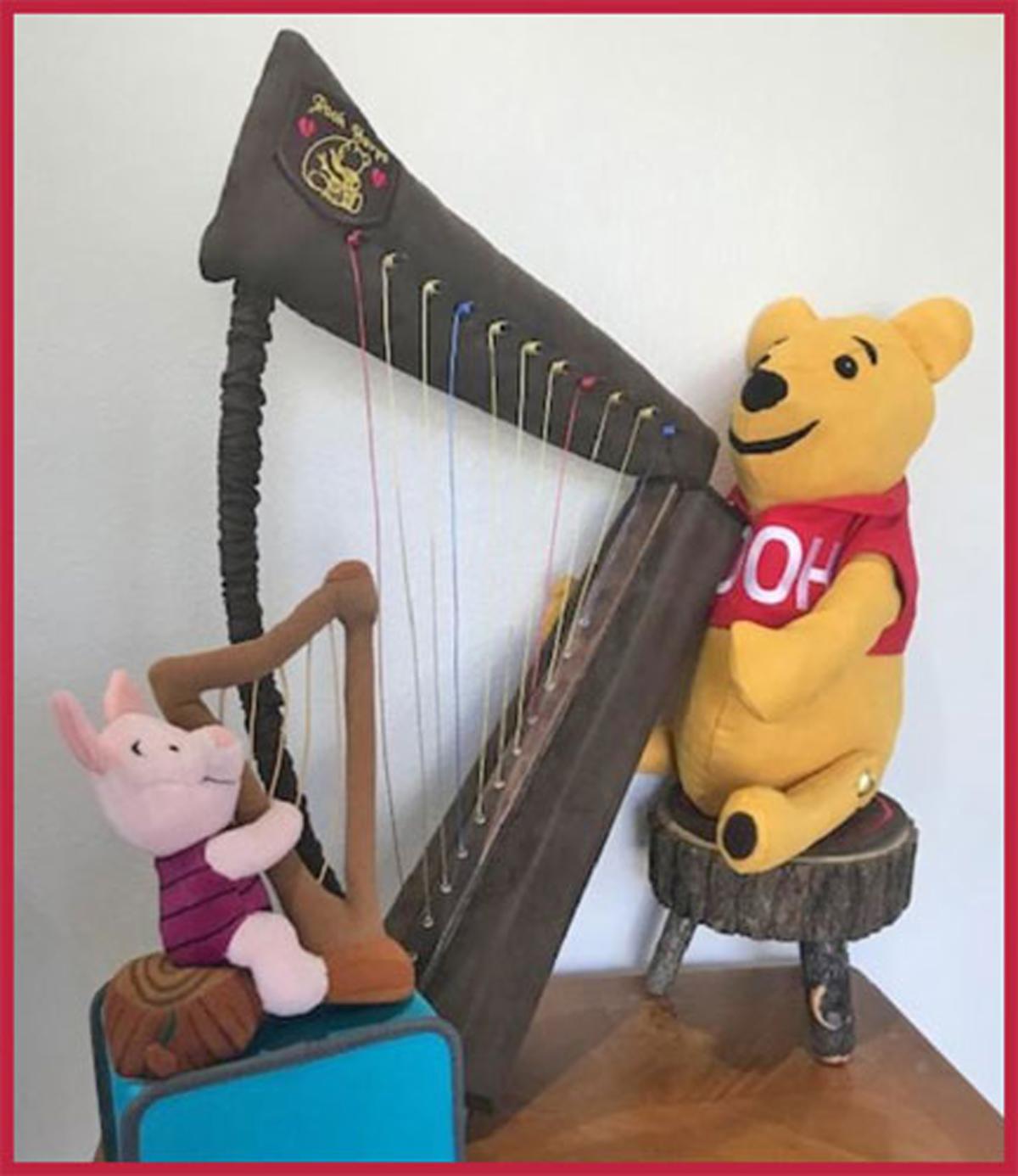 Pooh and harp