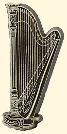 Rubber Harp Magnet