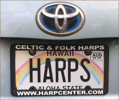 Hawaiian License Plate