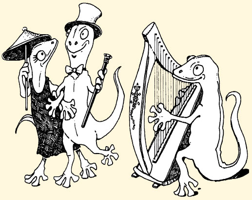 Gecko Tails artwork