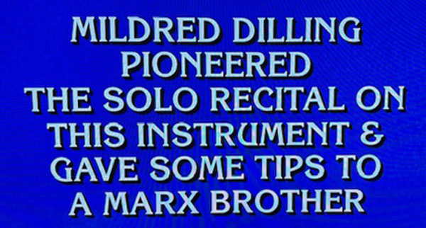 Jeopardy Dilling clue
