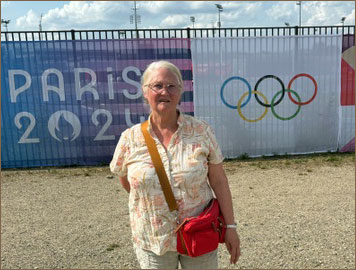Sheryl at Olympics