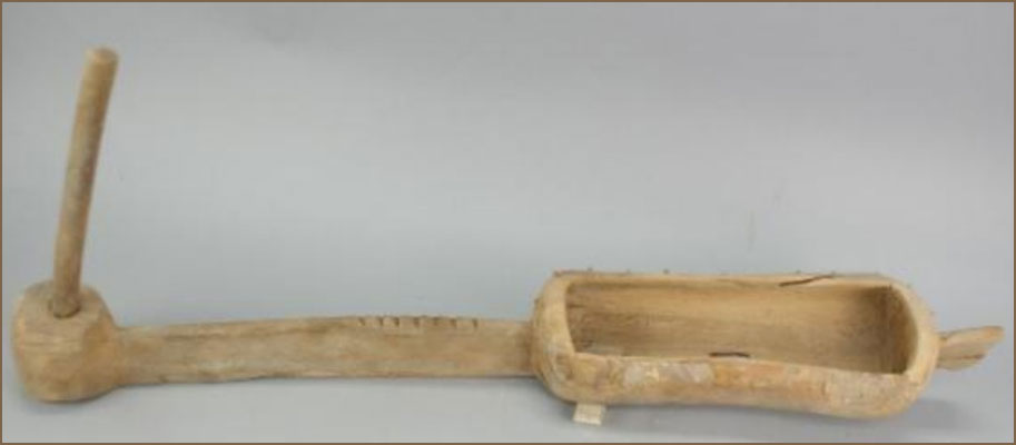 harp from the Tarim Baasin
