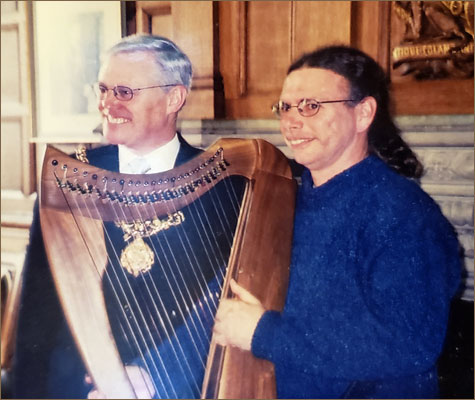 Thom Dutton with Lord Mayor