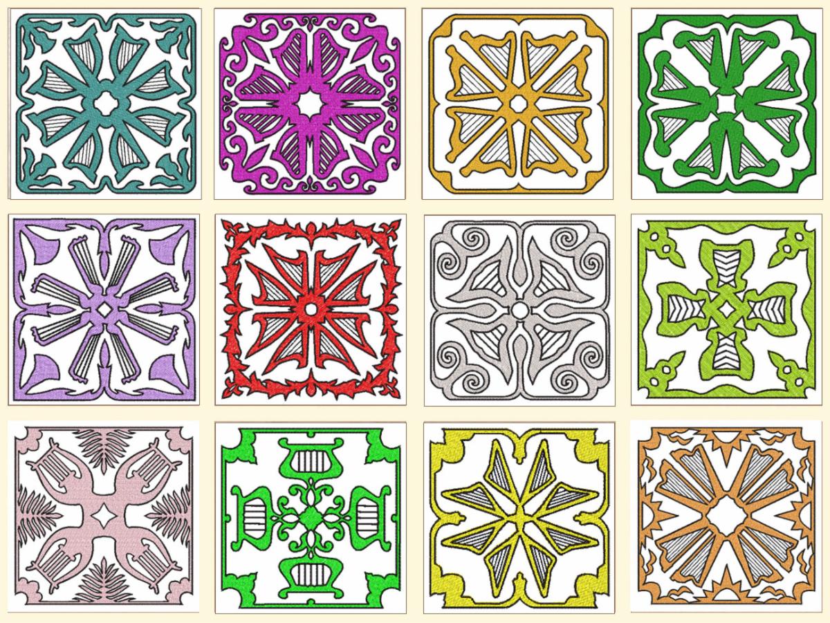 Maching quilting patterns