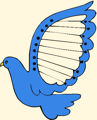 Bird harp