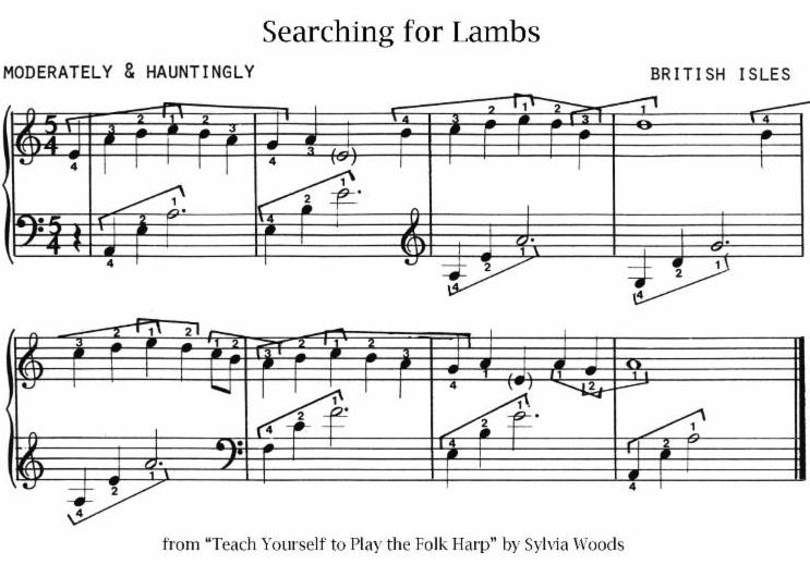 Searching for Lambs music