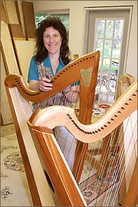 Sharon and harps
