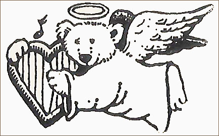 Angel Bear Stamp