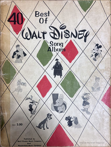 old Disney book