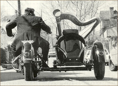 Park motorcycle