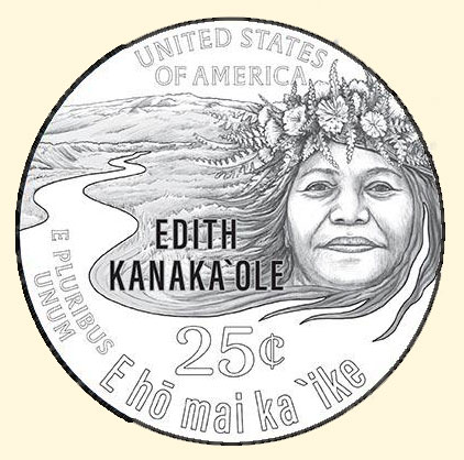 Edith KanakaÊ»ole Quarter