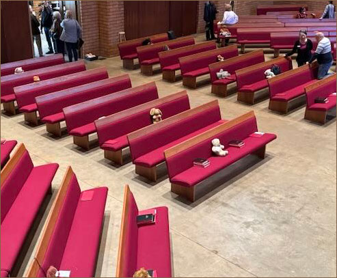 Bears in church