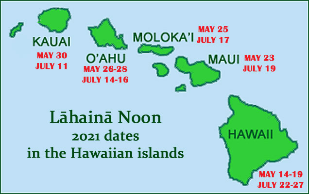 Lahaina Noon map