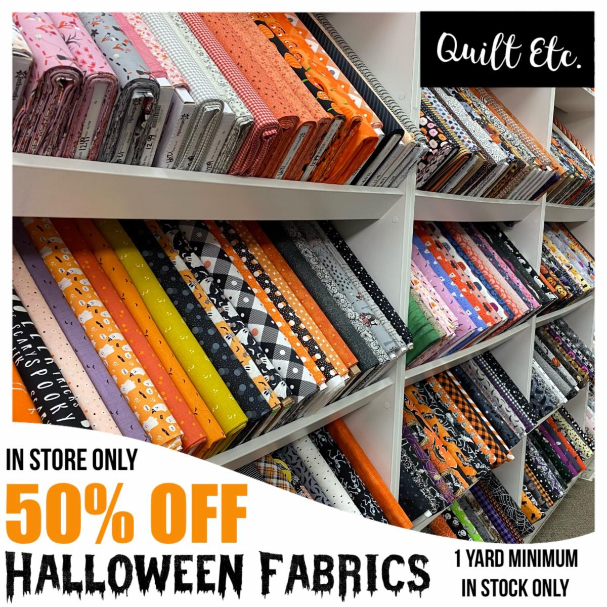 Weekly What's New At Quilt Etc. + Precut Fat Quarters Buy One Get One