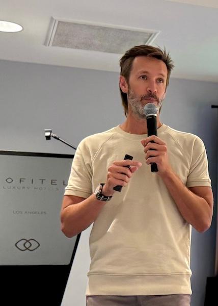 Dr. Kyle Stanley at LADS Mind Body Practice Wellness Event