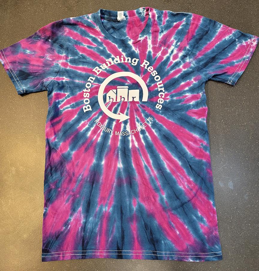 tie dye t-hsirt - more details