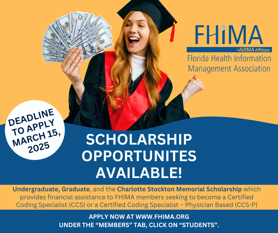 FHIMA: Now Accepting Scholarship Applications and Award Nominations!