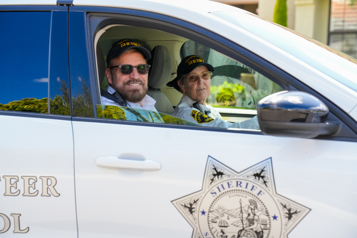 Photo of members of the Senior Volunteer Patrol