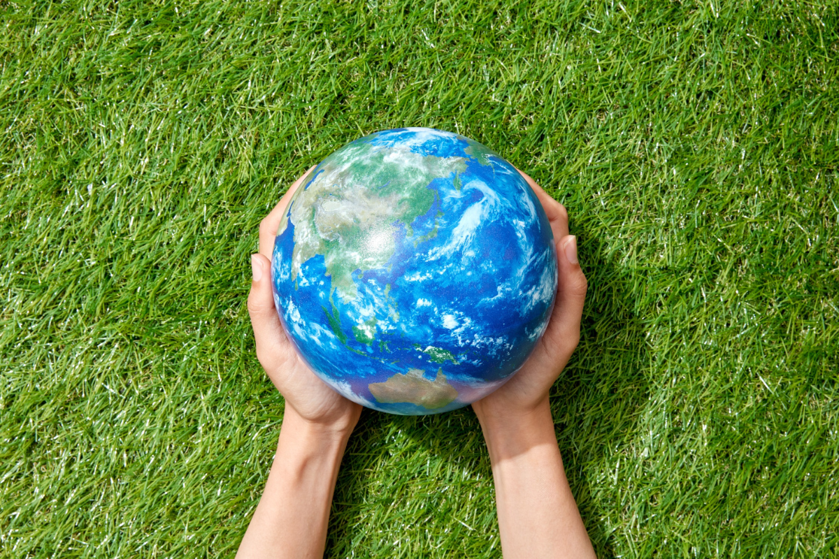 photo of earth for Earth Month