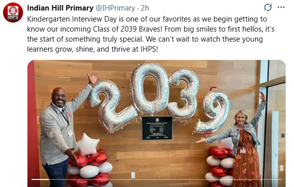 Indian Hill Primary School Newsletter - May 15, 2026