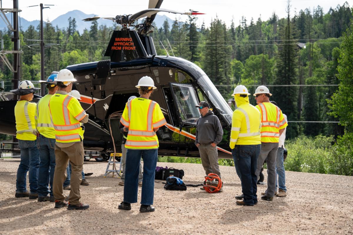 Silverpick Helicopter