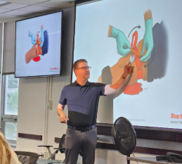 General surgery hosts General Surgery Hosts Stop the Bleed® and Suturing Skills Boot Camp