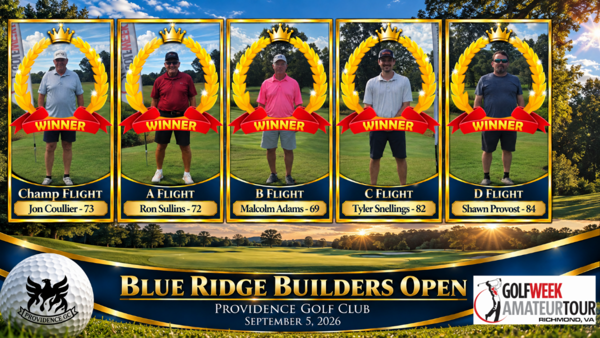 Blue Ridge Builders Open Champions