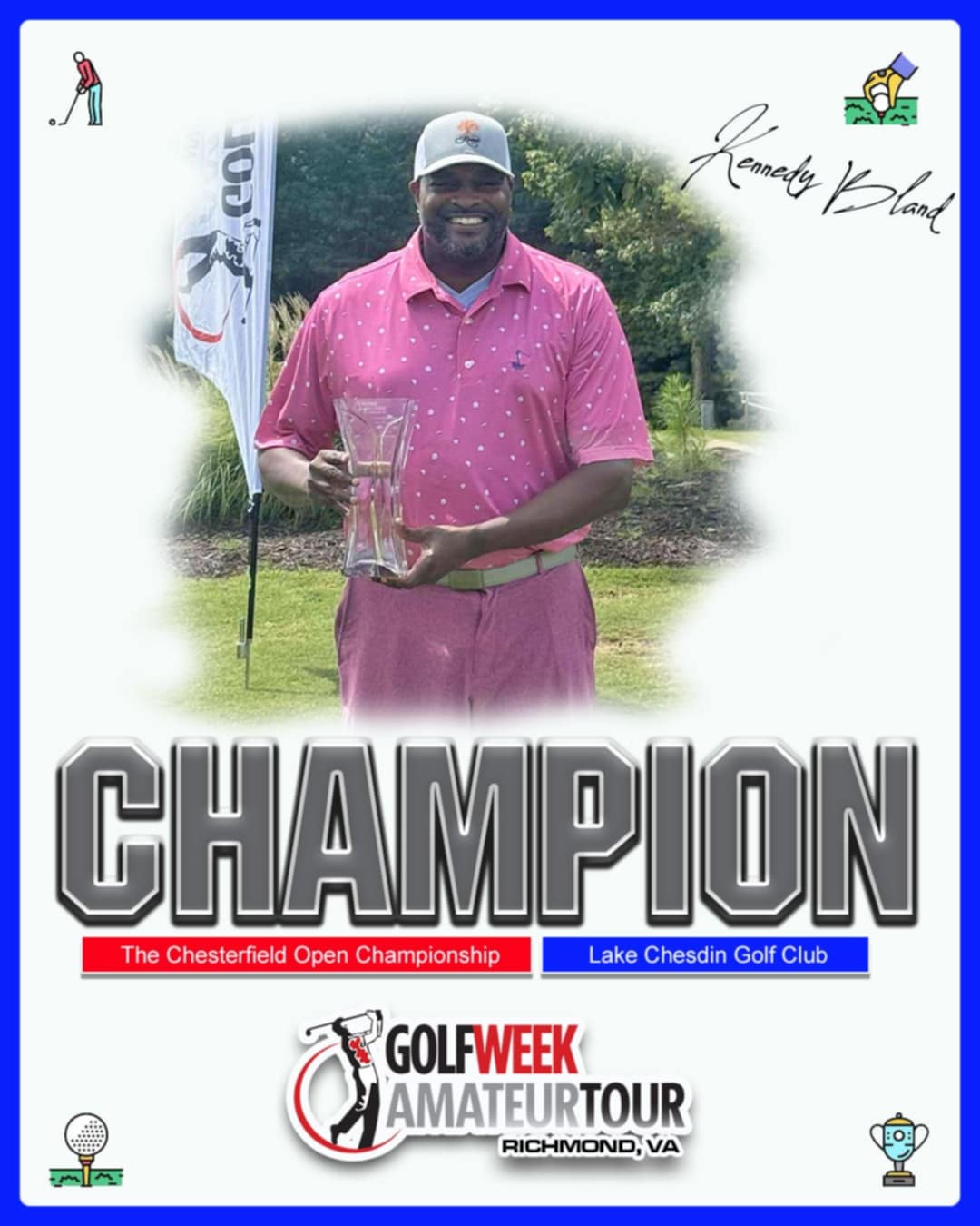B Flight Winner - Kennedy Bland