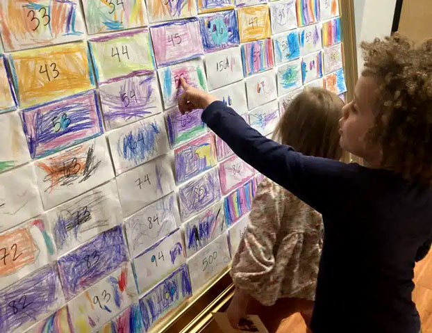 CMC Kids College Giving Wall