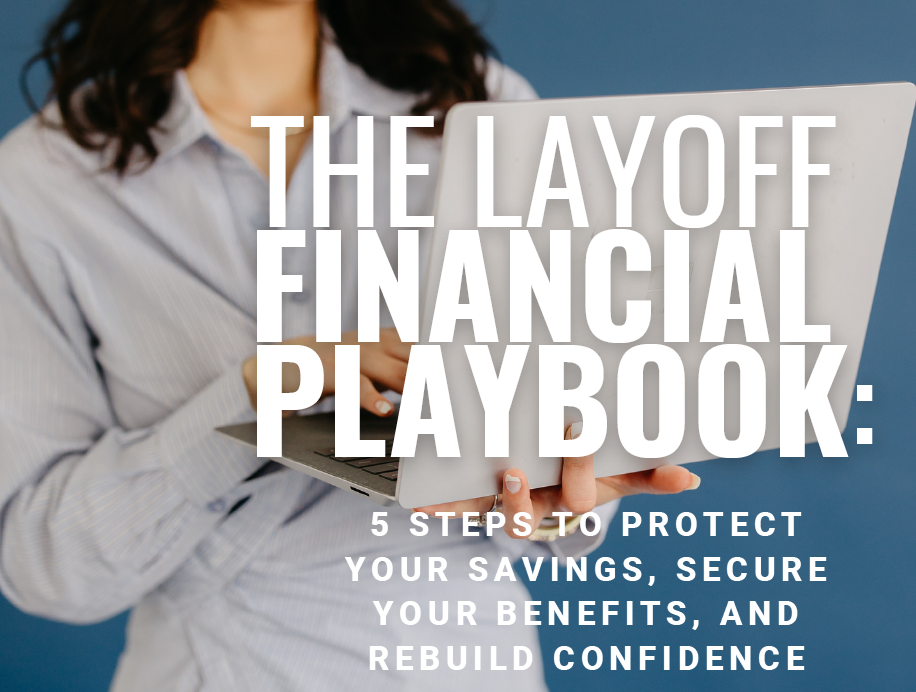 cover and title of the layoff financial playbook