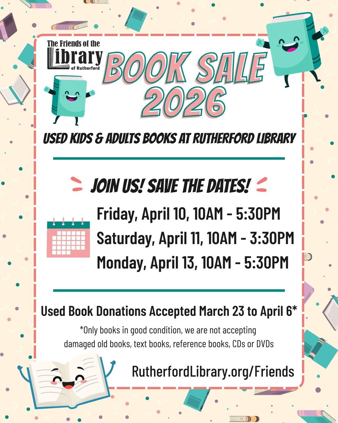 April Library Programs April at the Library