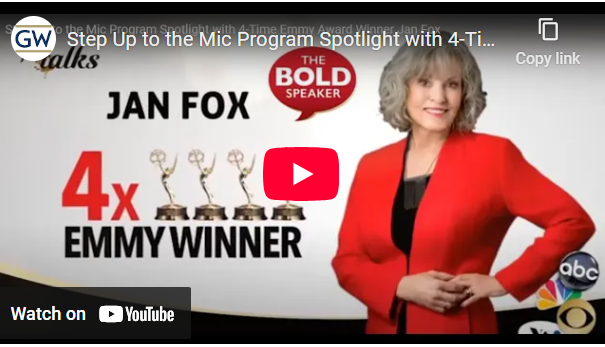 Jan Fox Step Up to the Mic