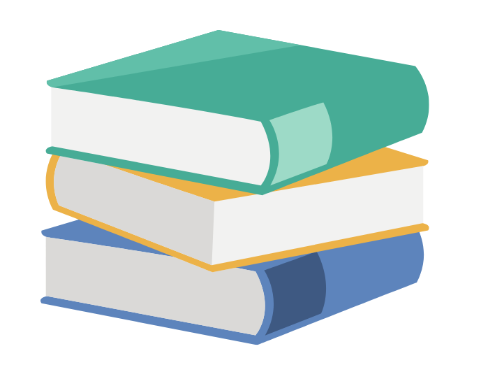 graphic of stack of books