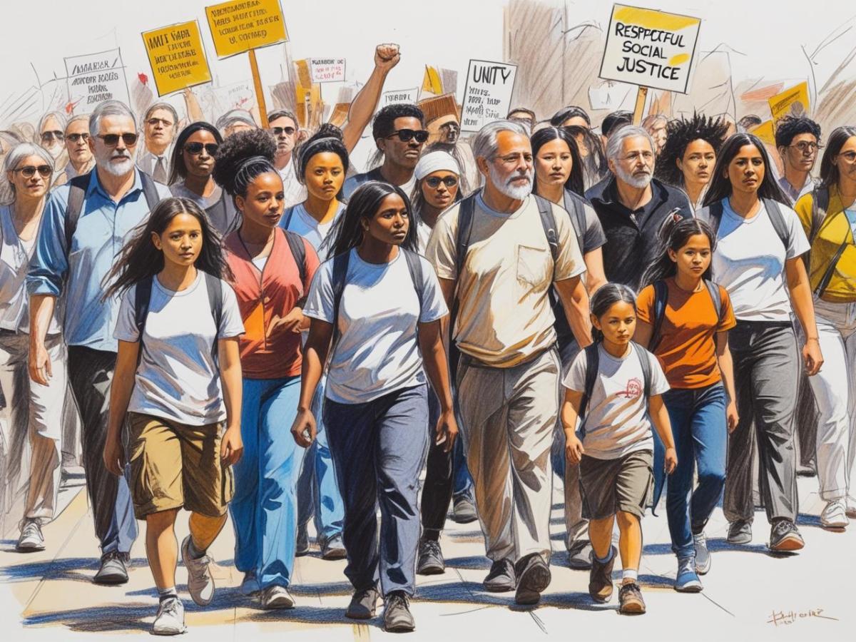 social justice demonstration