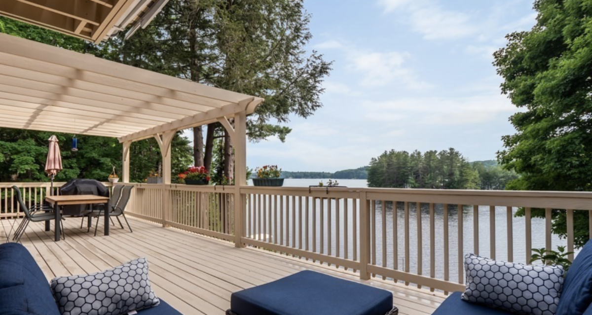 New Lakefront Listings with Decks We Love!