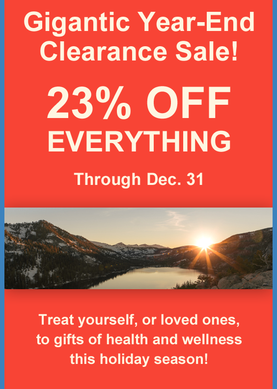 Year-End Clearance Sale_
