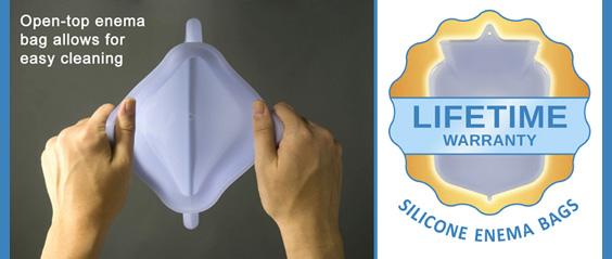 lifetime warranty on silicone enema bags